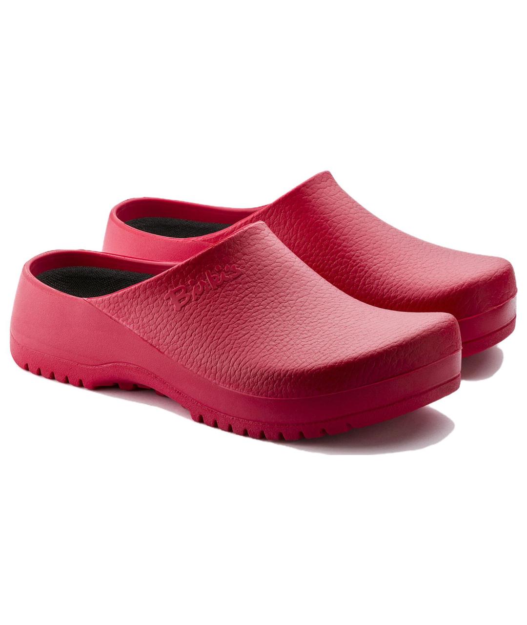 BIRKENSTOCK Красные сабо, фото 4