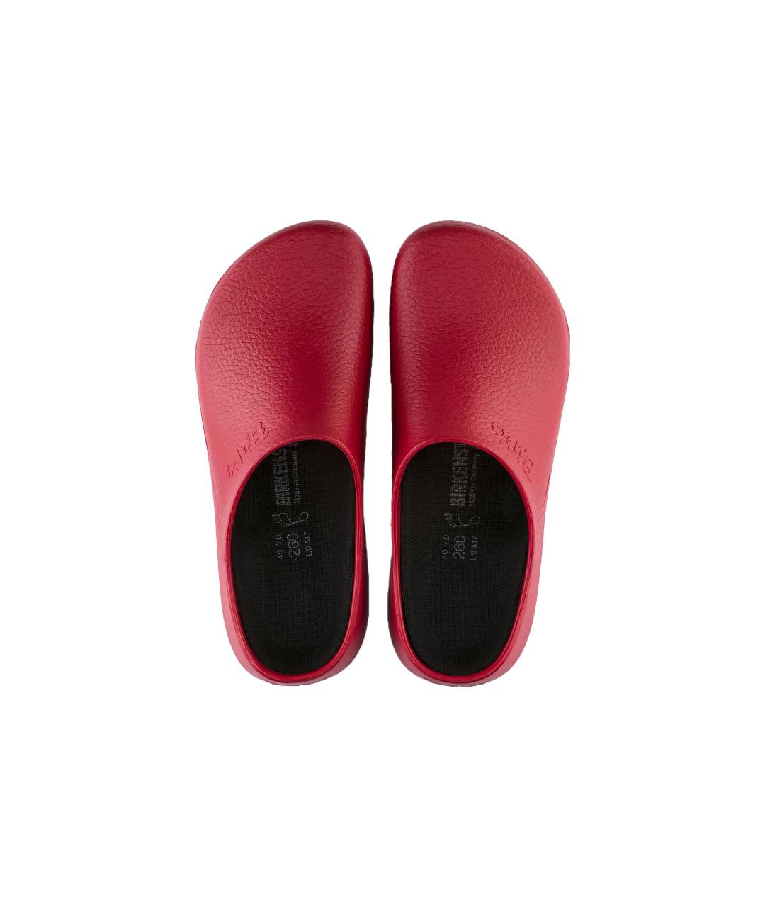 BIRKENSTOCK Красные сабо, фото 5