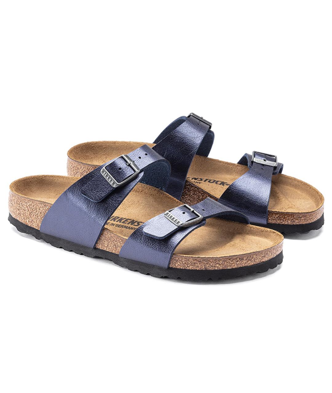 BIRKENSTOCK Синие сандалии, фото 4
