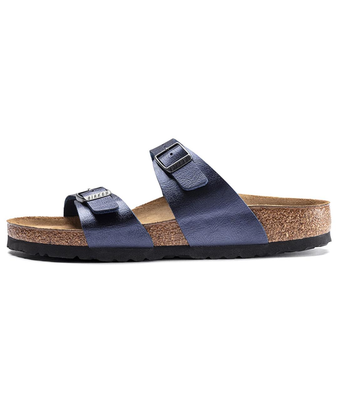 BIRKENSTOCK Синие сандалии, фото 2