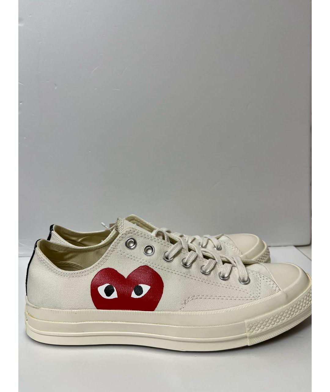 CONVERSE Белые низкие кроссовки / кеды, фото 6