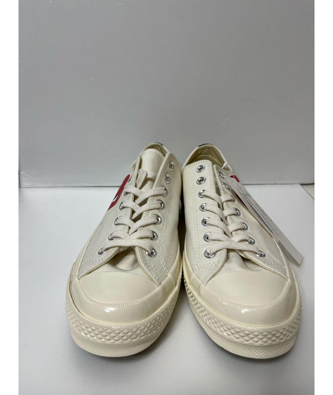 CONVERSE Белые низкие кроссовки / кеды, фото 2