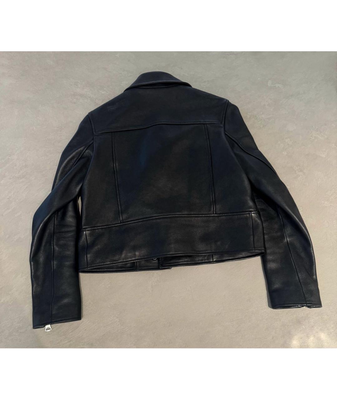 ACNE STUDIOS Черная кожаная куртка, фото 6