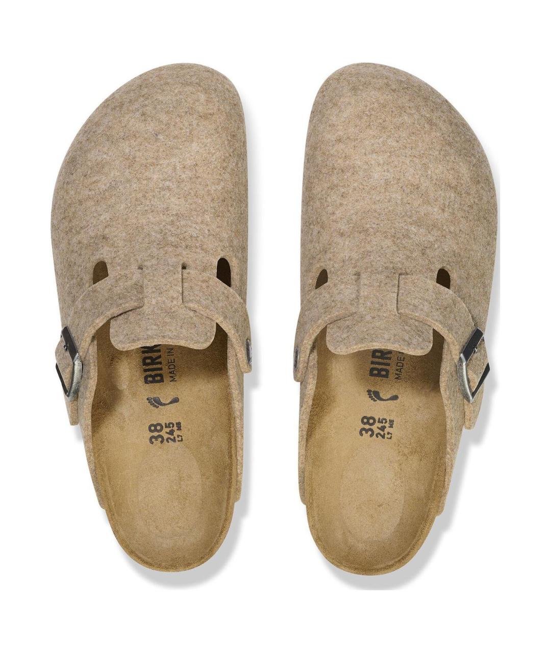 BIRKENSTOCK Бежевые сабо, фото 5