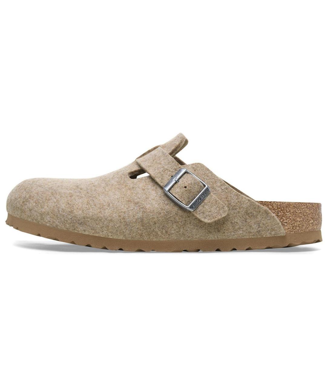BIRKENSTOCK Бежевые сабо, фото 2
