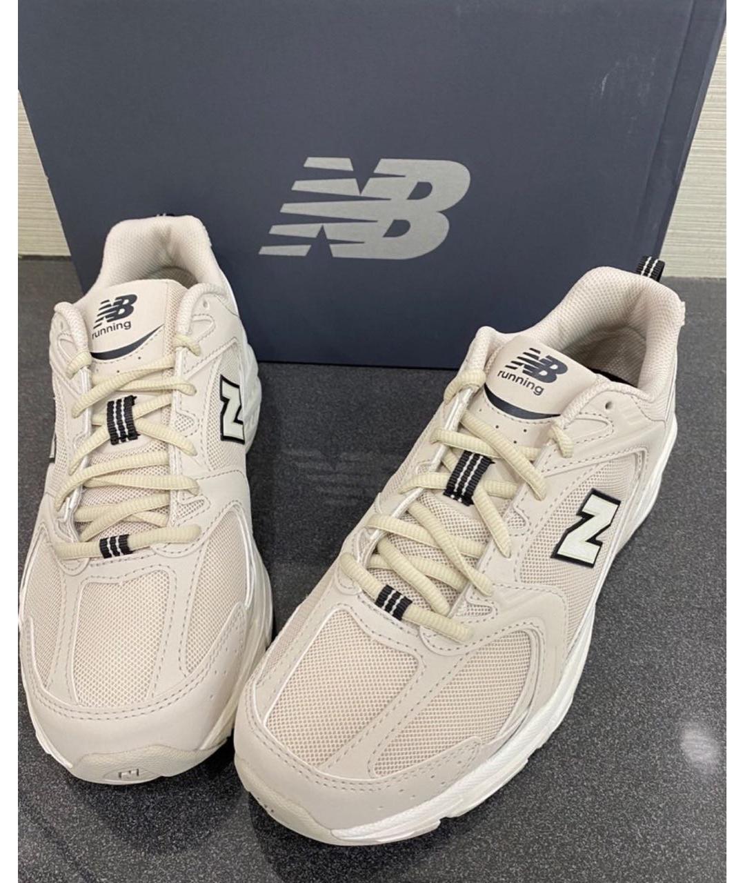 NEW BALANCE Бежевые низкие кроссовки / кеды, фото 5