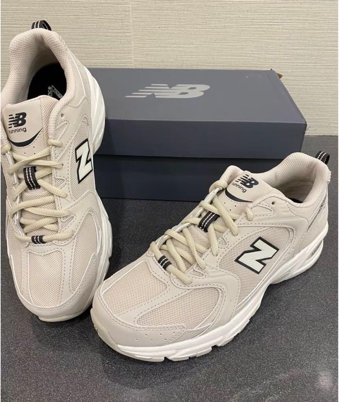 NEW BALANCE Бежевые низкие кроссовки / кеды, фото 6