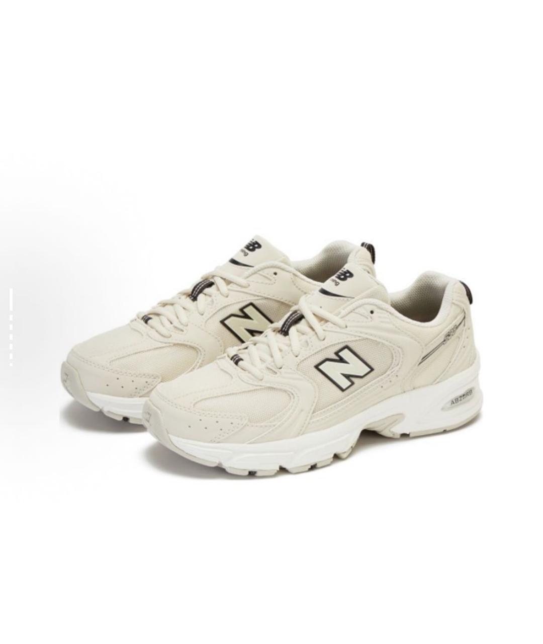 NEW BALANCE Бежевые низкие кроссовки / кеды, фото 2