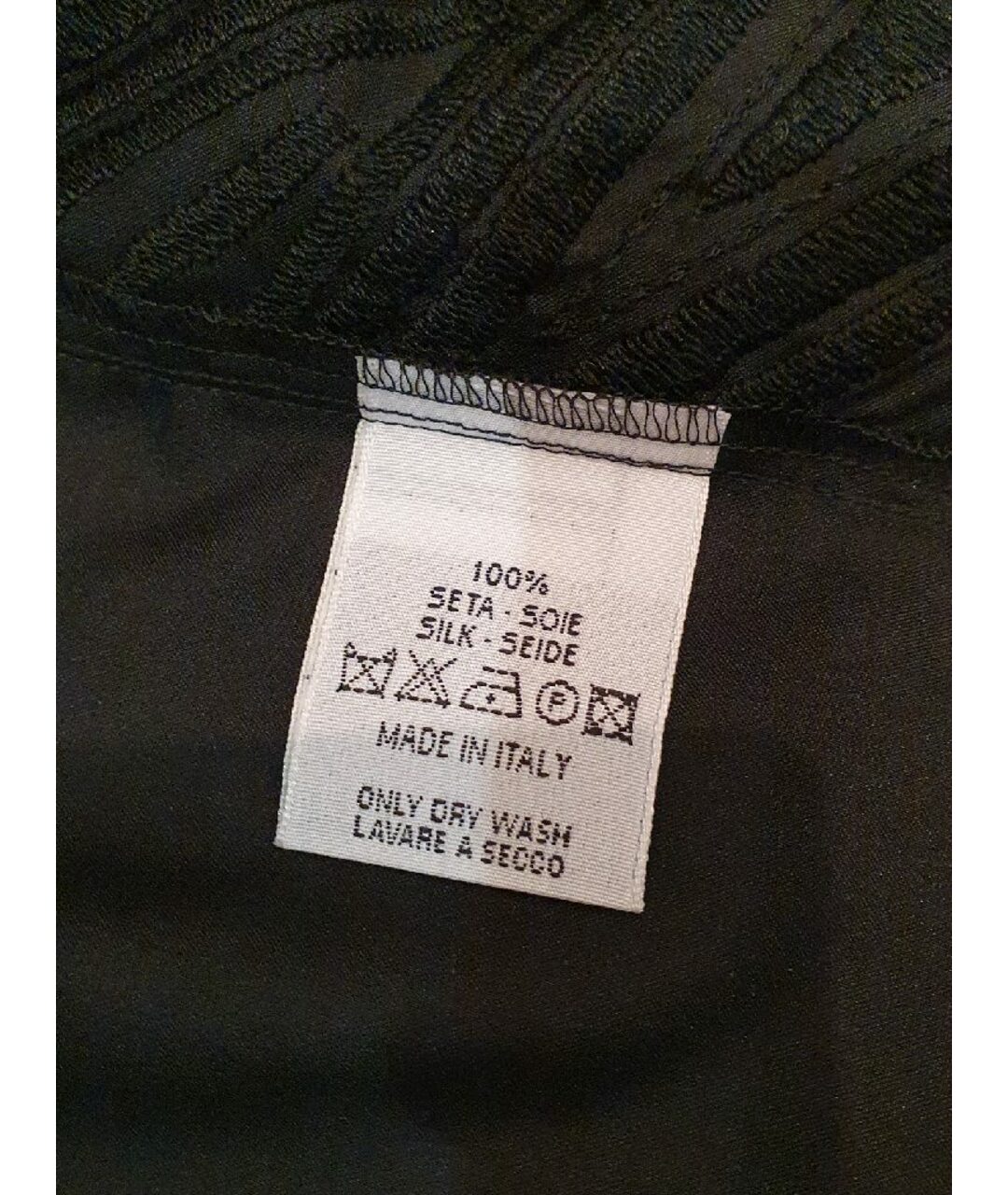 GIANFRANCO FERRE Черная шелковая кэжуал рубашка, фото 5