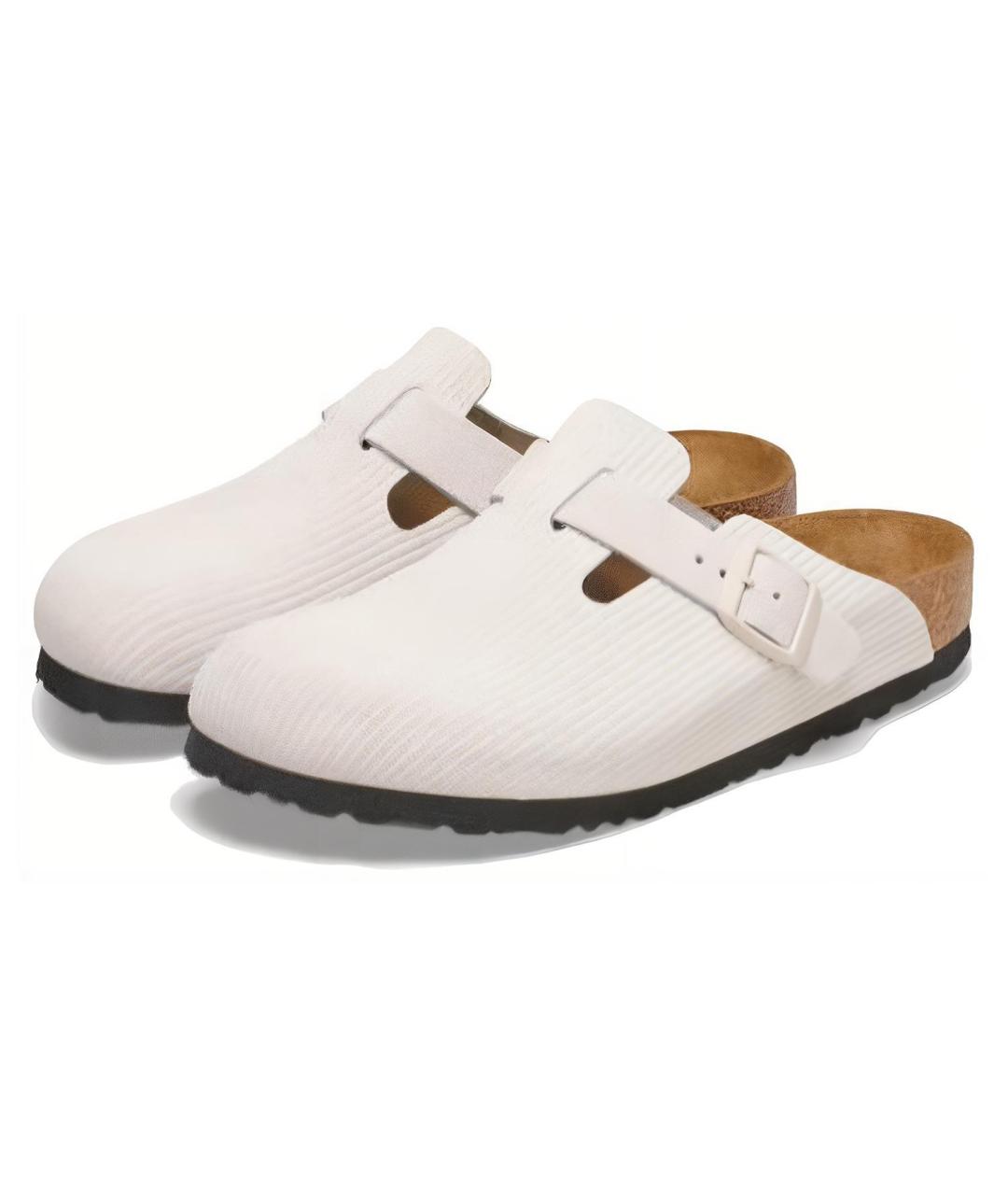 BIRKENSTOCK Белые сабо, фото 2