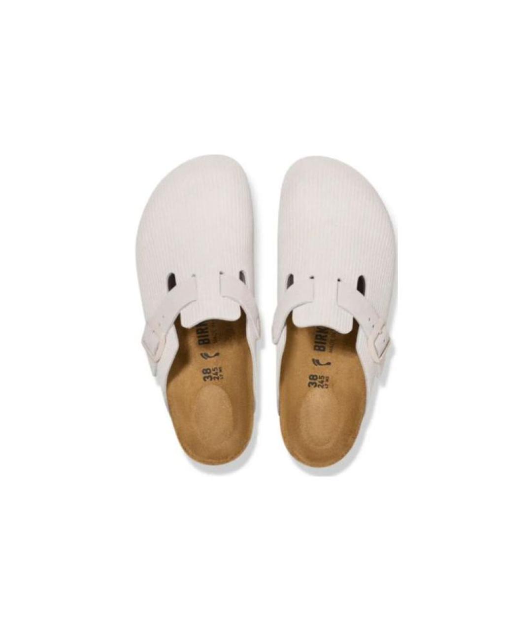 BIRKENSTOCK Белые сабо, фото 3
