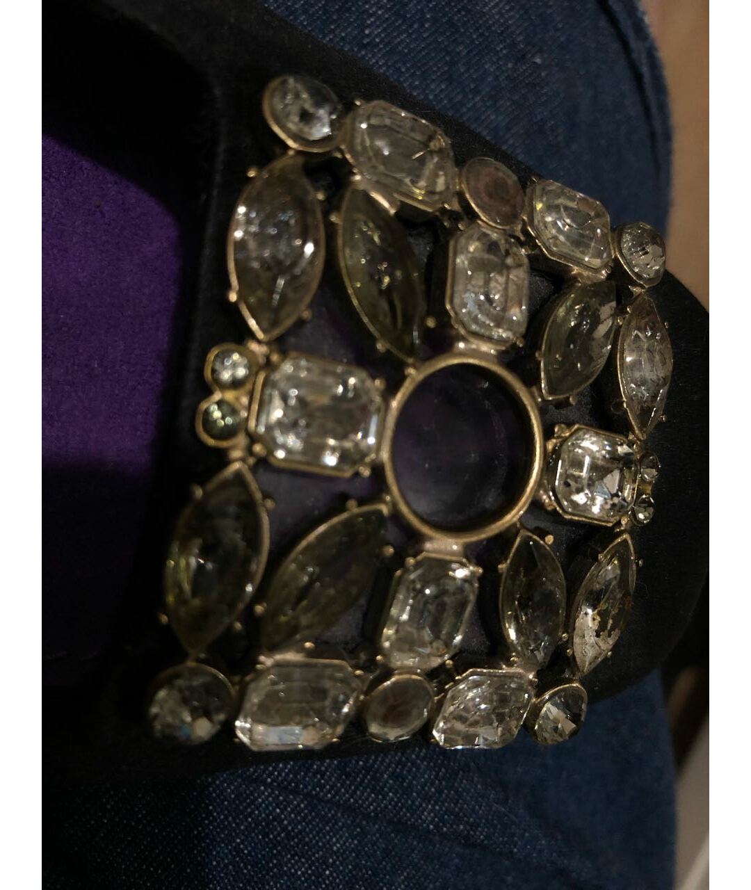 LOUIS VUITTON Черные балетки, фото 6