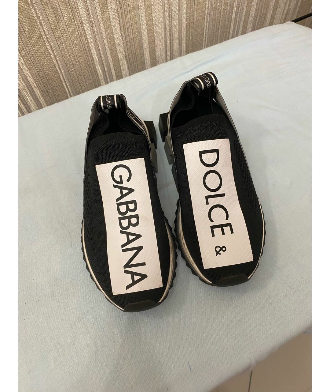 DOLCE&GABBANA Черные кроссовки, фото 3