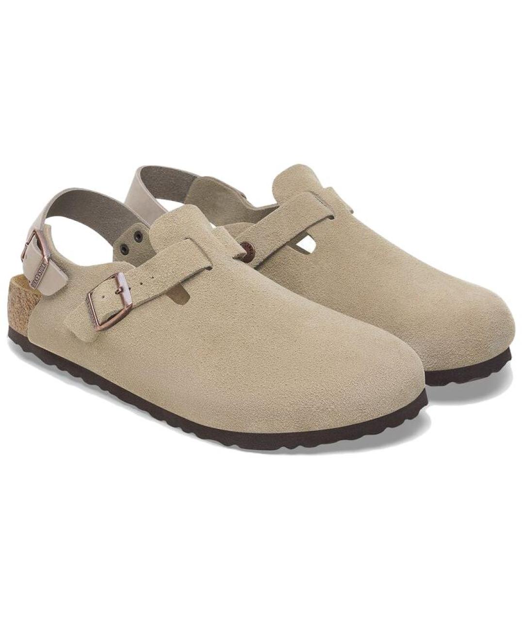 BIRKENSTOCK Коричневые сабо, фото 4