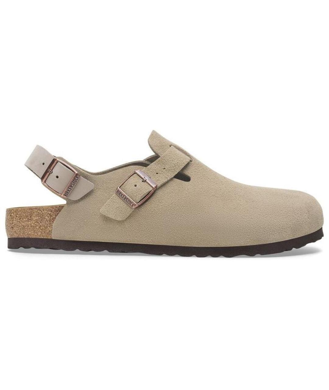 BIRKENSTOCK Коричневые сабо, фото 1