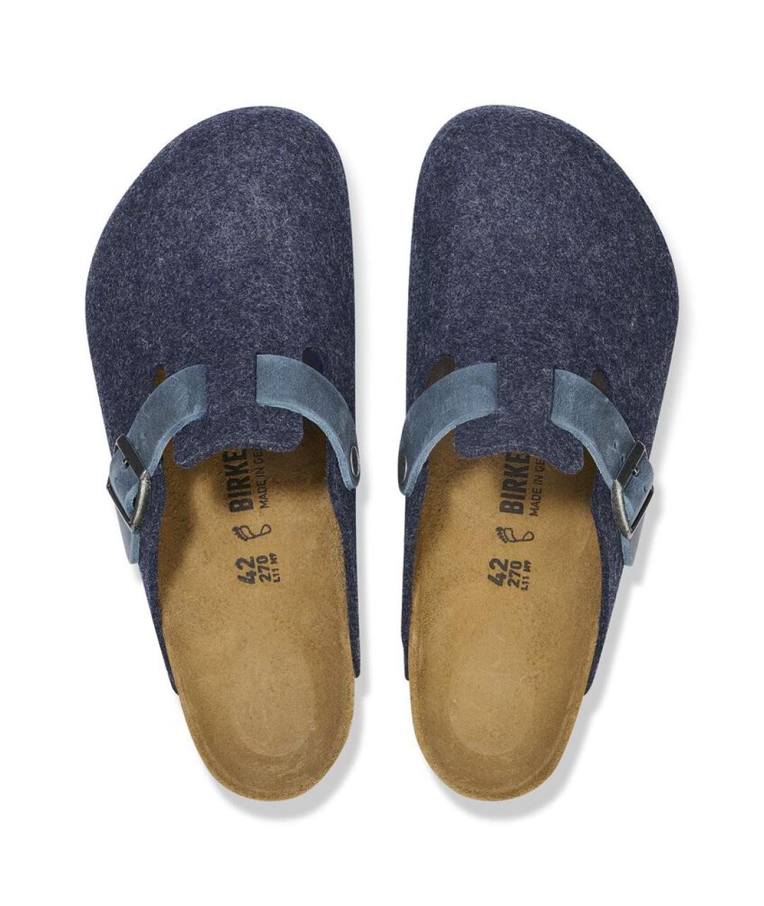 BIRKENSTOCK Синие сабо, фото 4