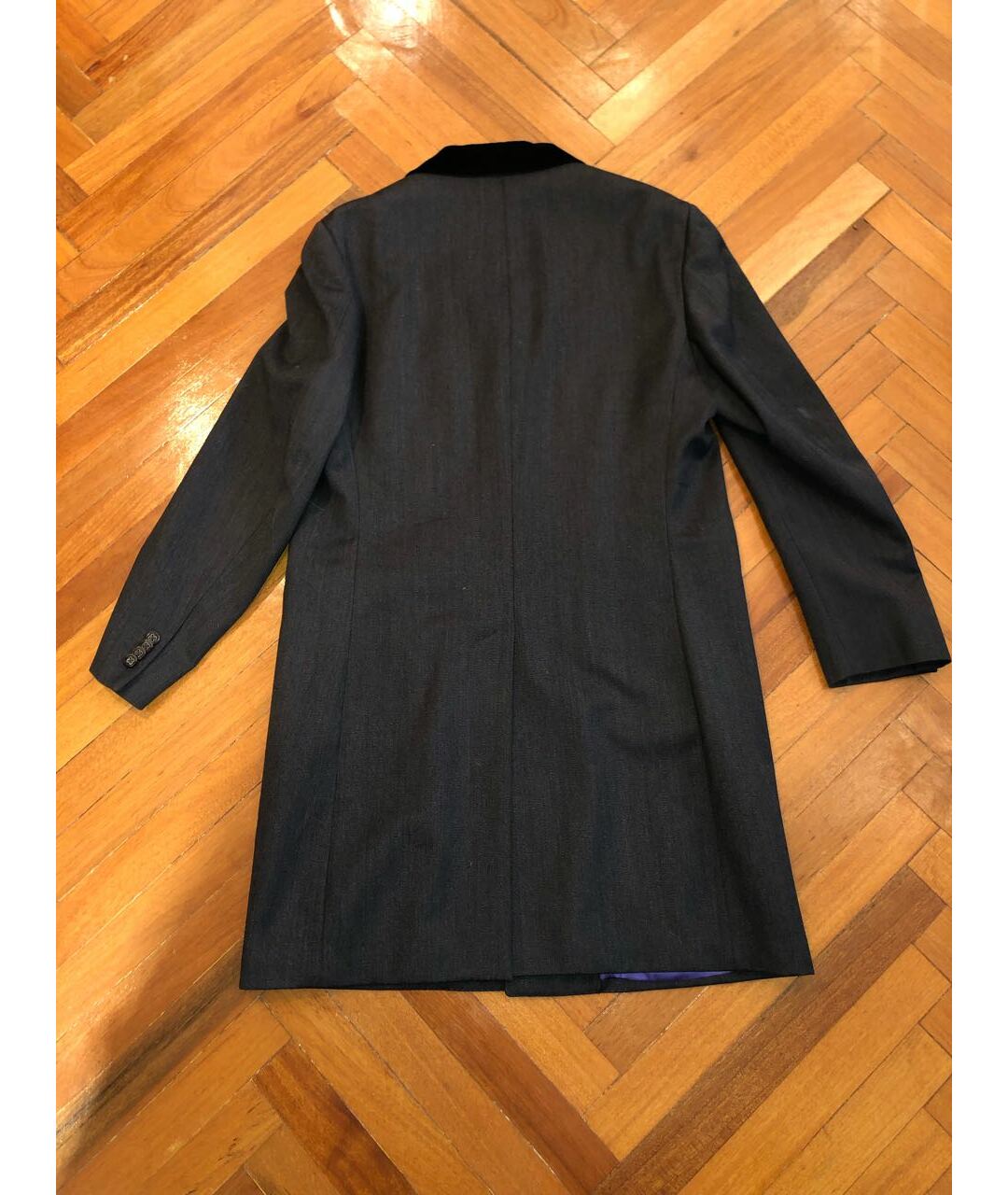 ETRO Серое шерстяное пальто, фото 6