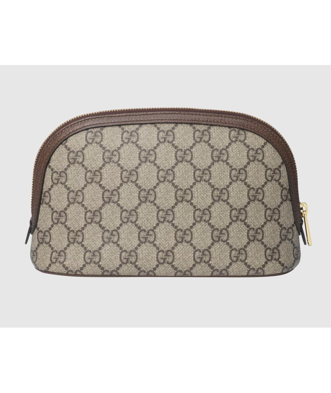 GUCCI Бежевая косметичка, фото 3