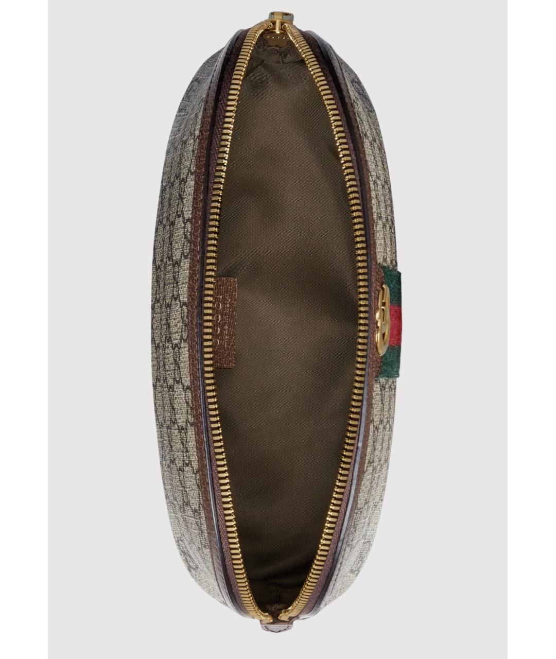 GUCCI Бежевая косметичка, фото 4