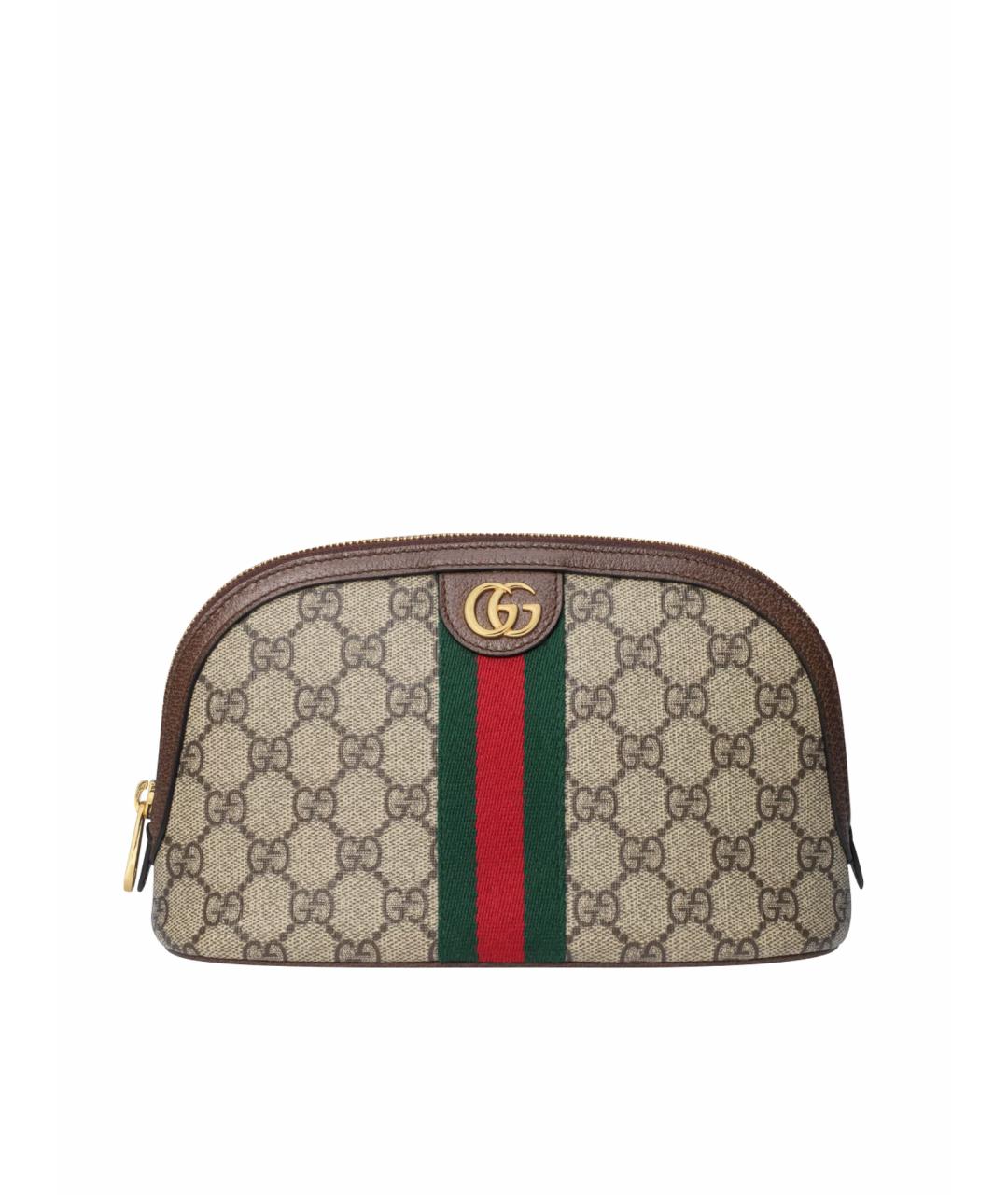 GUCCI Бежевая косметичка, фото 1