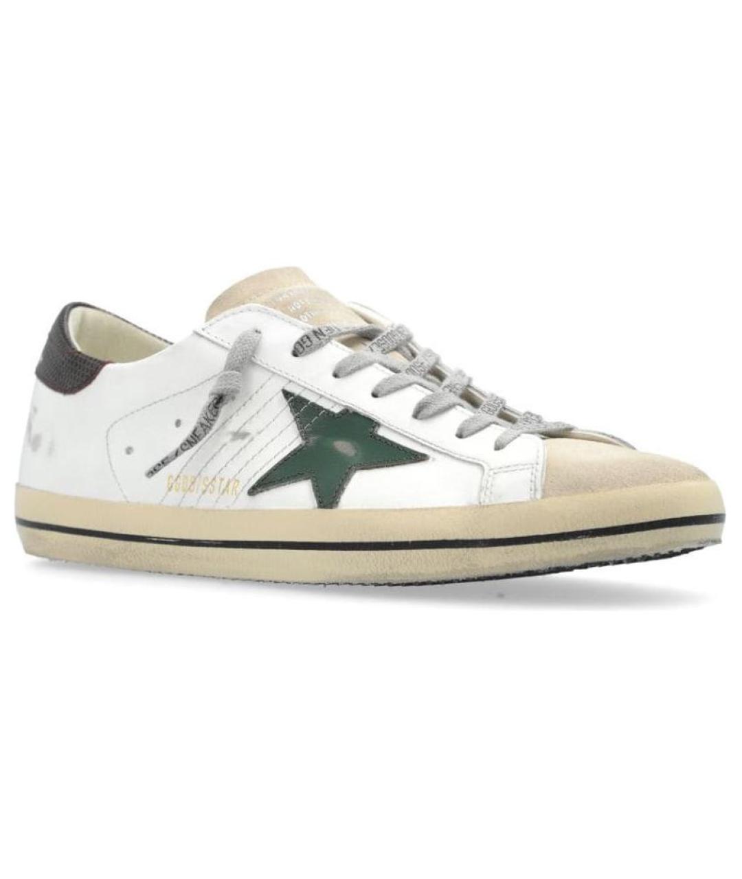 GOLDEN GOOSE DELUXE BRAND Белые низкие кроссовки / кеды, фото 3