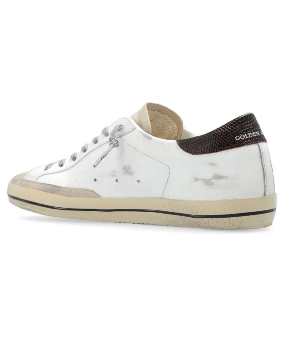 GOLDEN GOOSE DELUXE BRAND Белые низкие кроссовки / кеды, фото 5