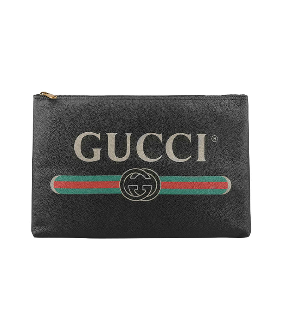 GUCCI Черная кожаная папка для документов, фото 6