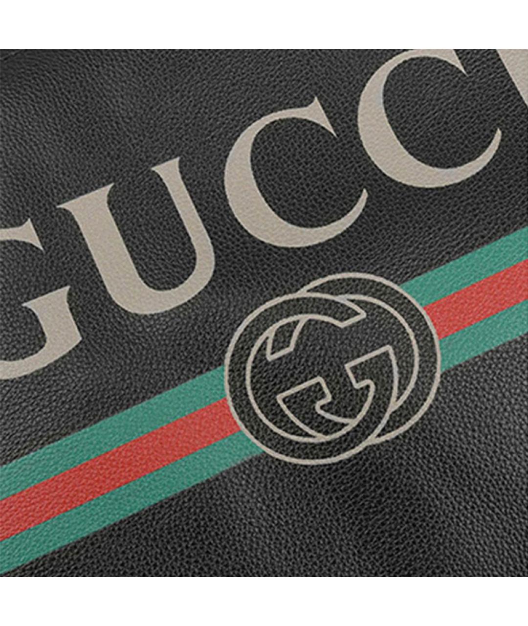 GUCCI Черная кожаная папка для документов, фото 5