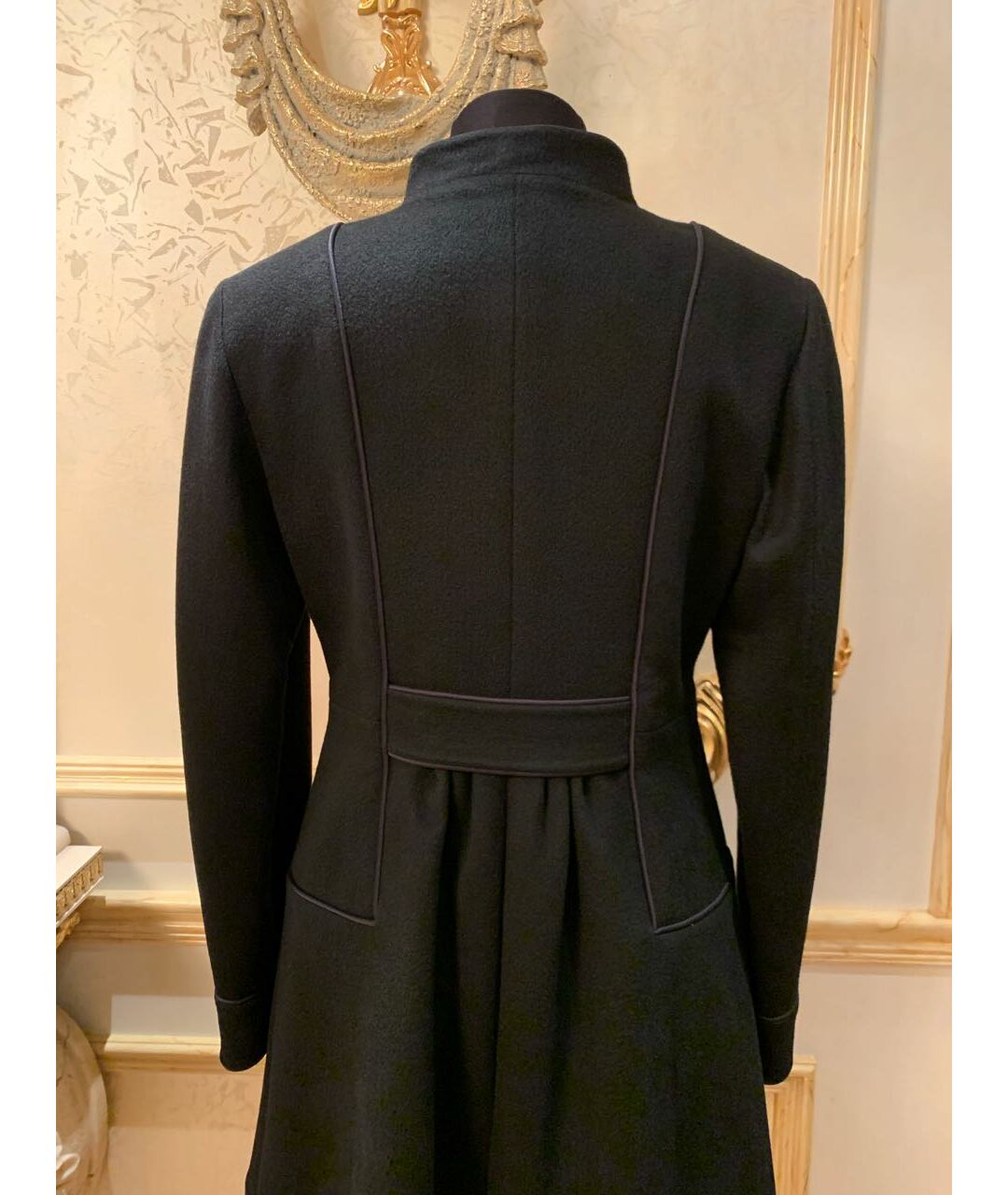 CHANEL Черное пальто, фото 6