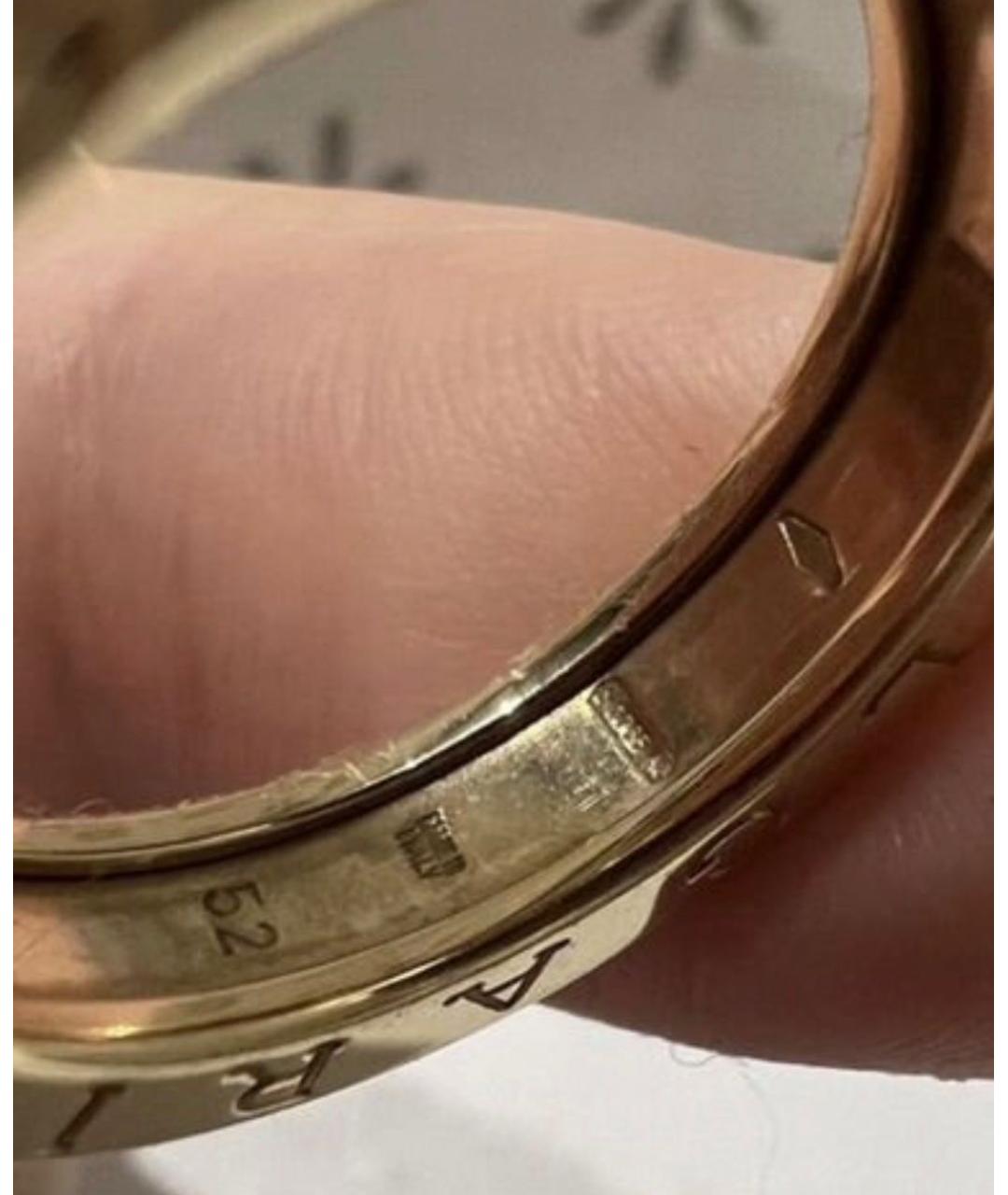 BVLGARI Золотое кольцо из желтого золота, фото 3