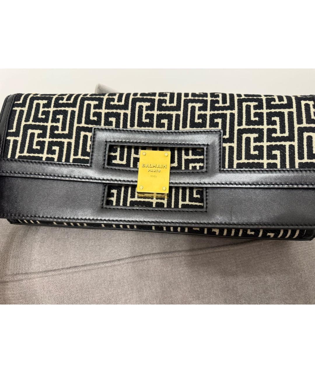 BALMAIN Мульти кожаная сумка с короткими ручками, фото 6