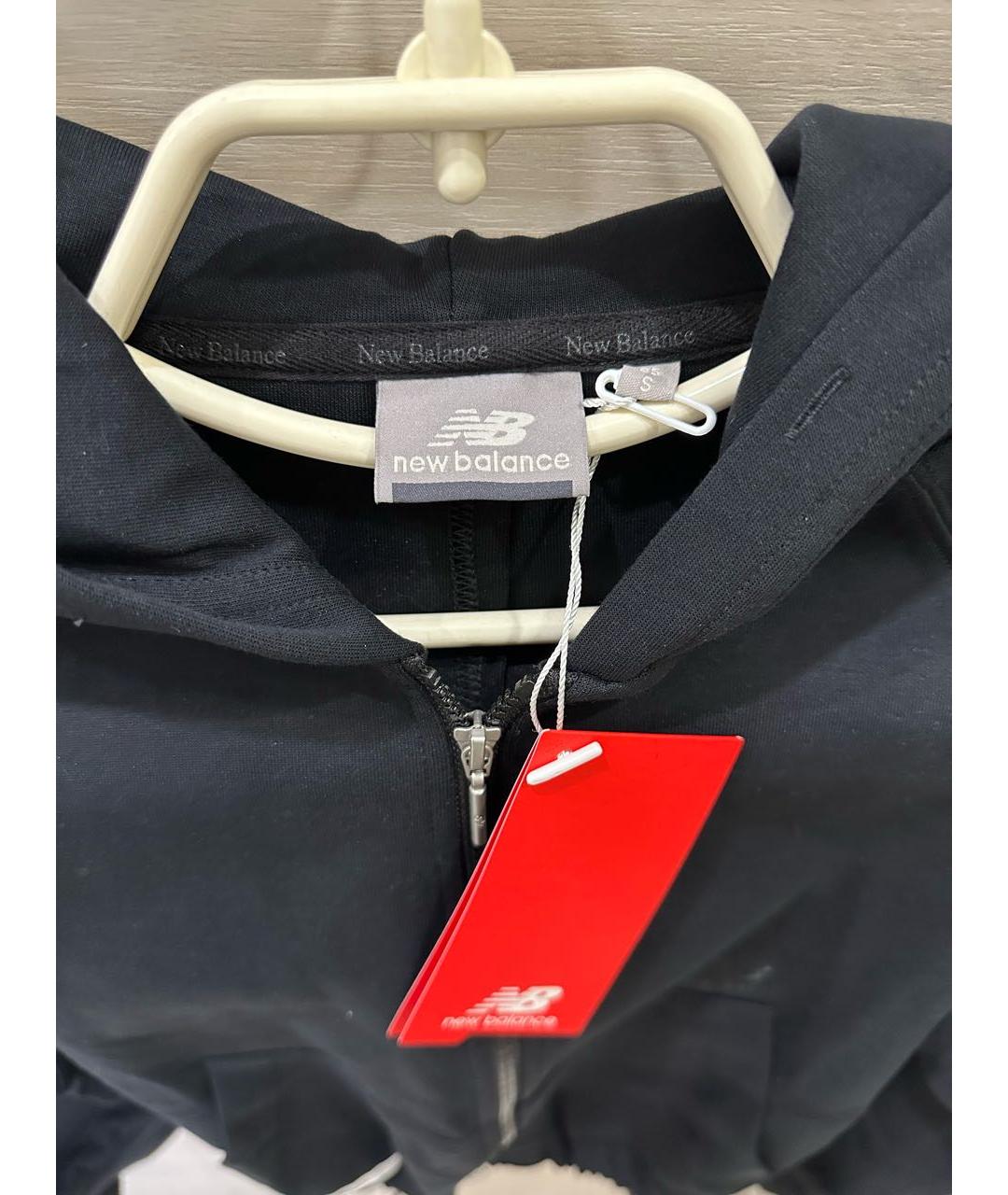 NEW BALANCE Черный хлопковый спортивные костюмы, фото 3