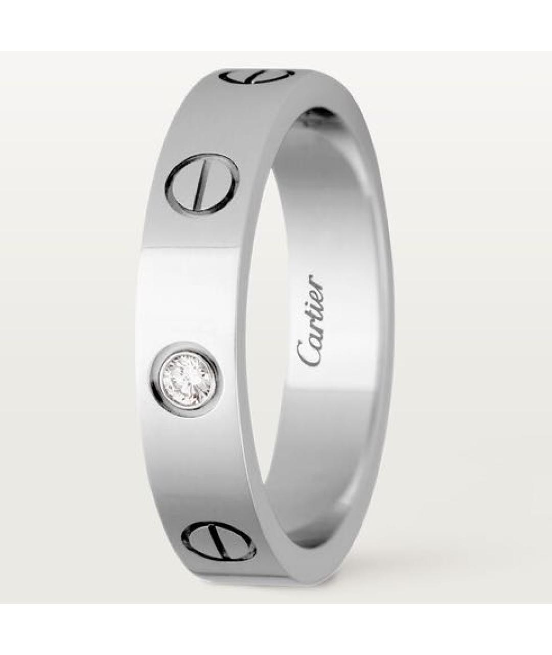 CARTIER Кольцо из белого золота, фото 3
