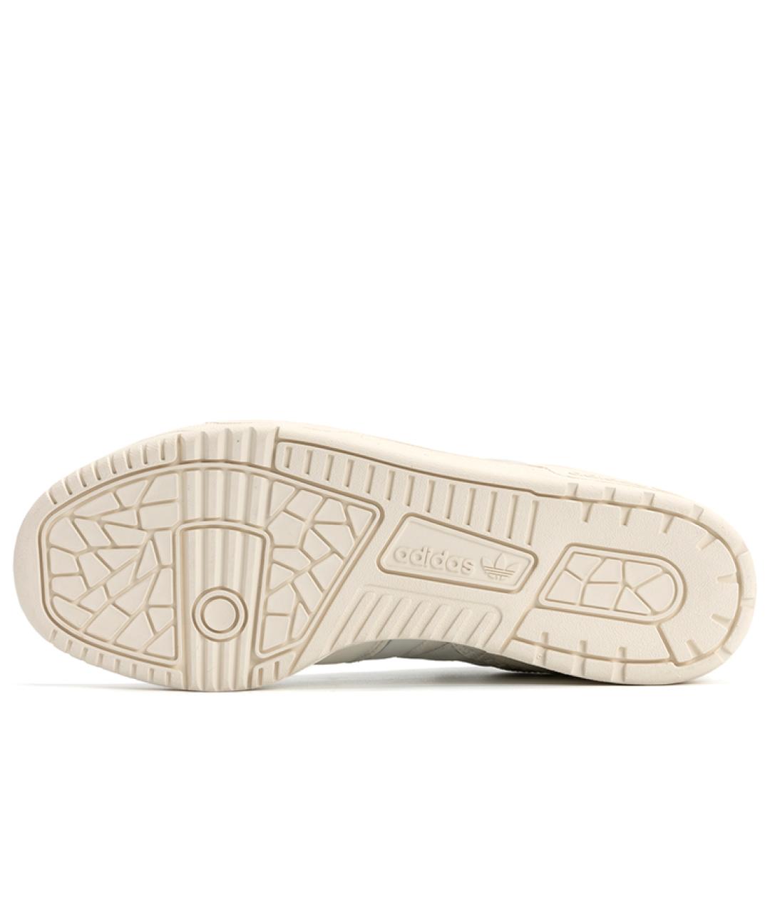 FOOT INDUSTRY Бежевые кожаные кроссовки, фото 6