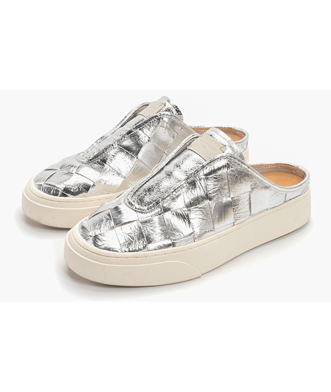 FOOT INDUSTRY Серебряные сабо, фото 5