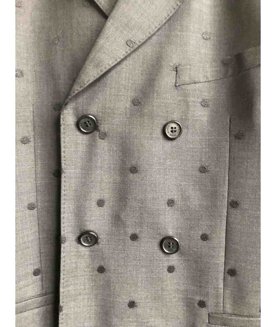 GIAMBATTISTA VALLI Антрацитовый шерстяной пиджак, фото 4