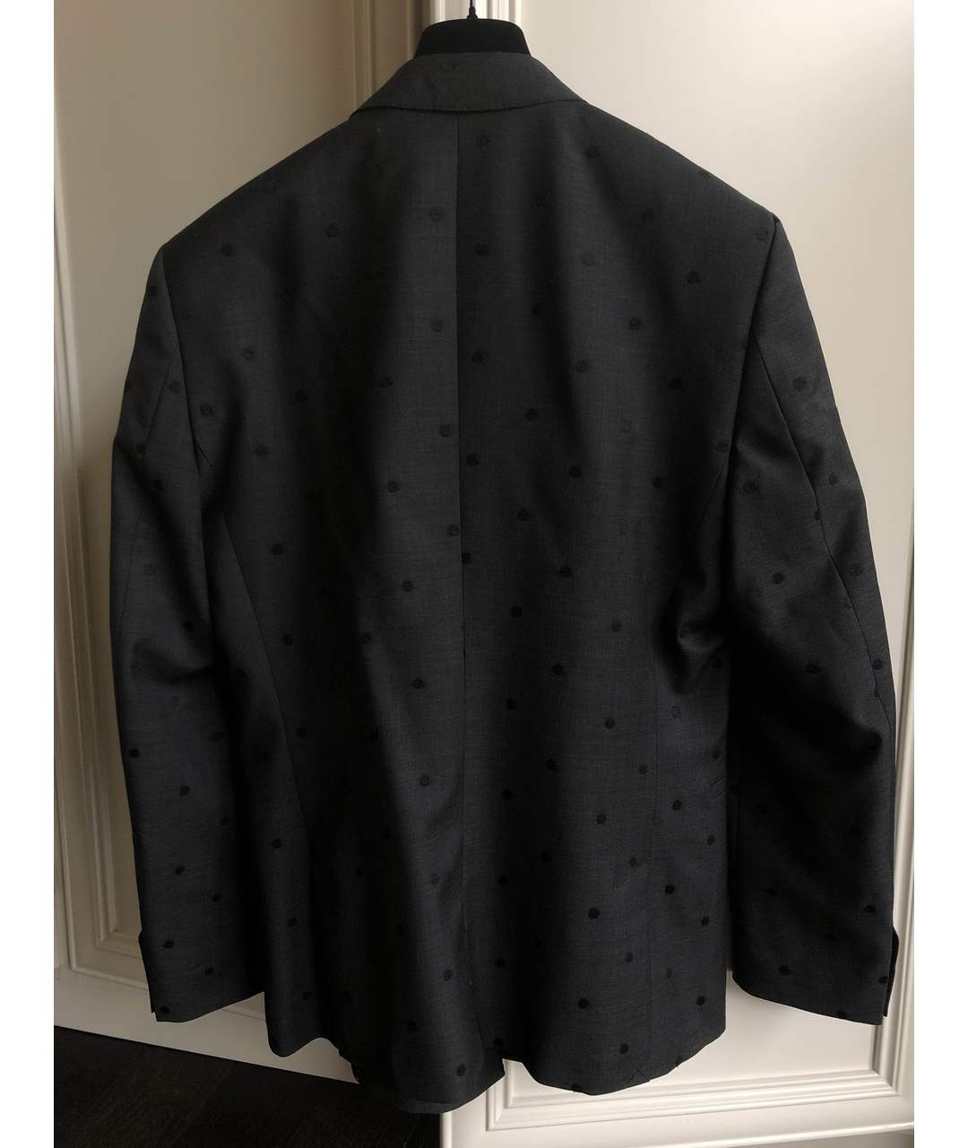 GIAMBATTISTA VALLI Антрацитовый шерстяной пиджак, фото 2