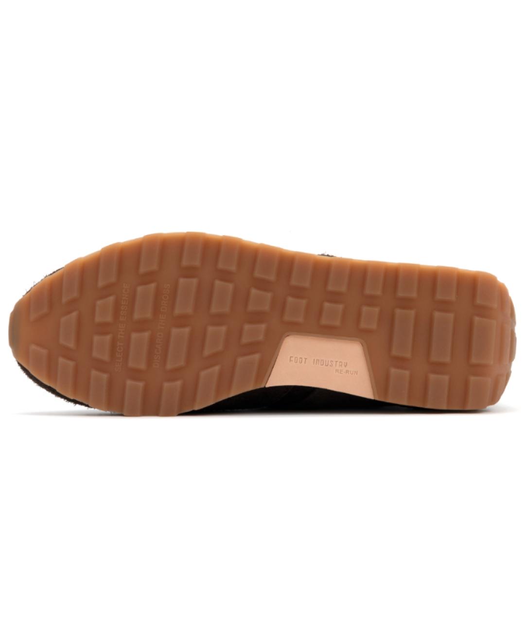 FOOT INDUSTRY Коричневые кеды, фото 5