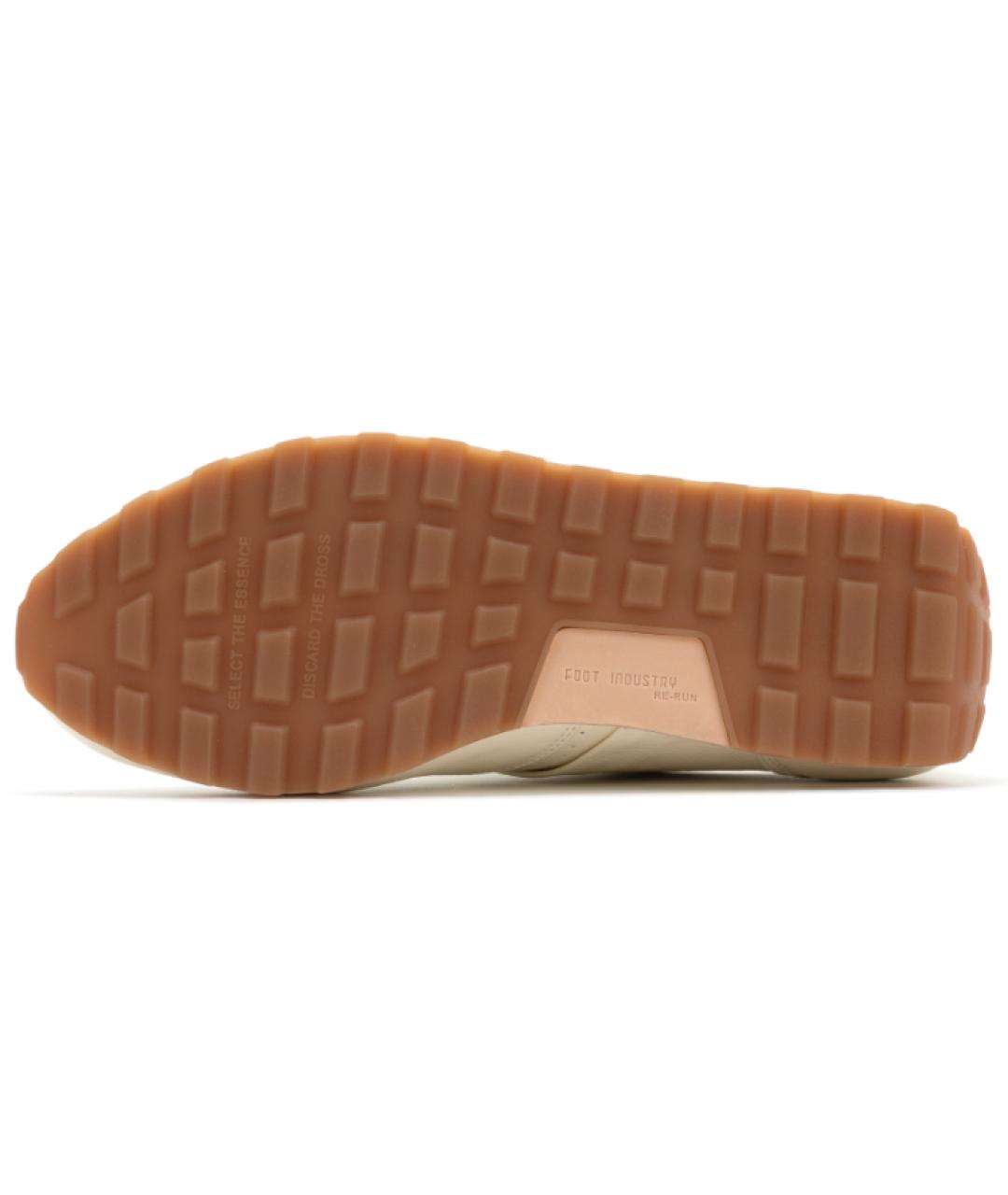 FOOT INDUSTRY Бежевые кеды, фото 5