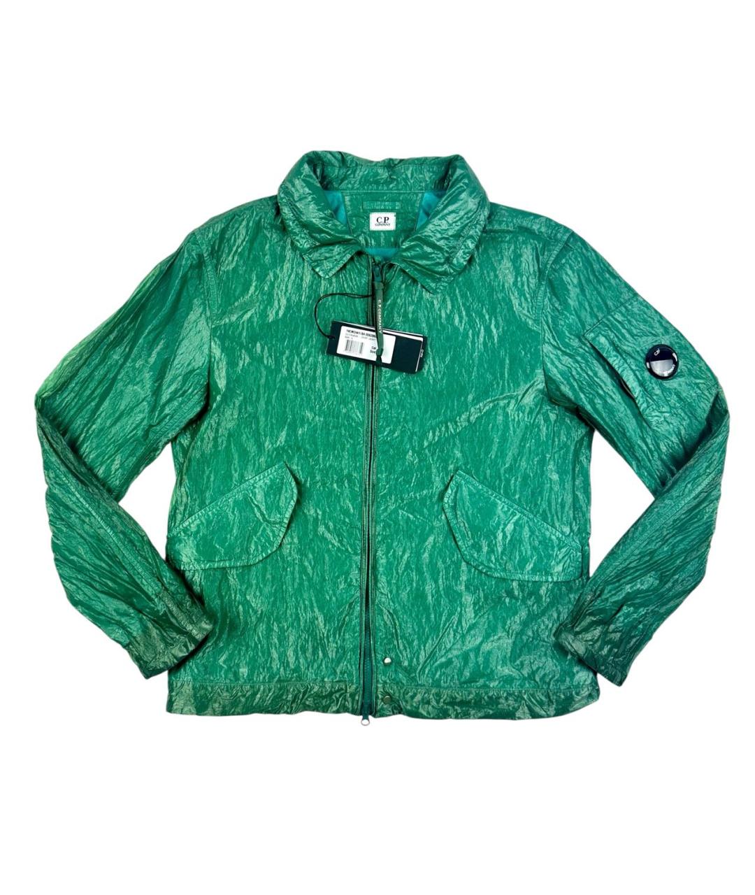 CP COMPANY Зеленая полиамидовая куртка, фото 1