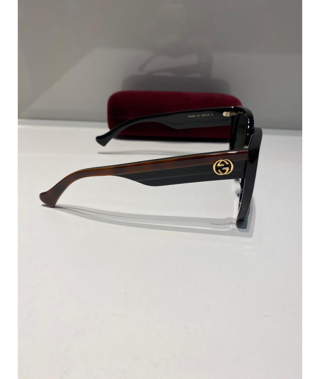 GUCCI Черные солнцезащитные очки, фото 2