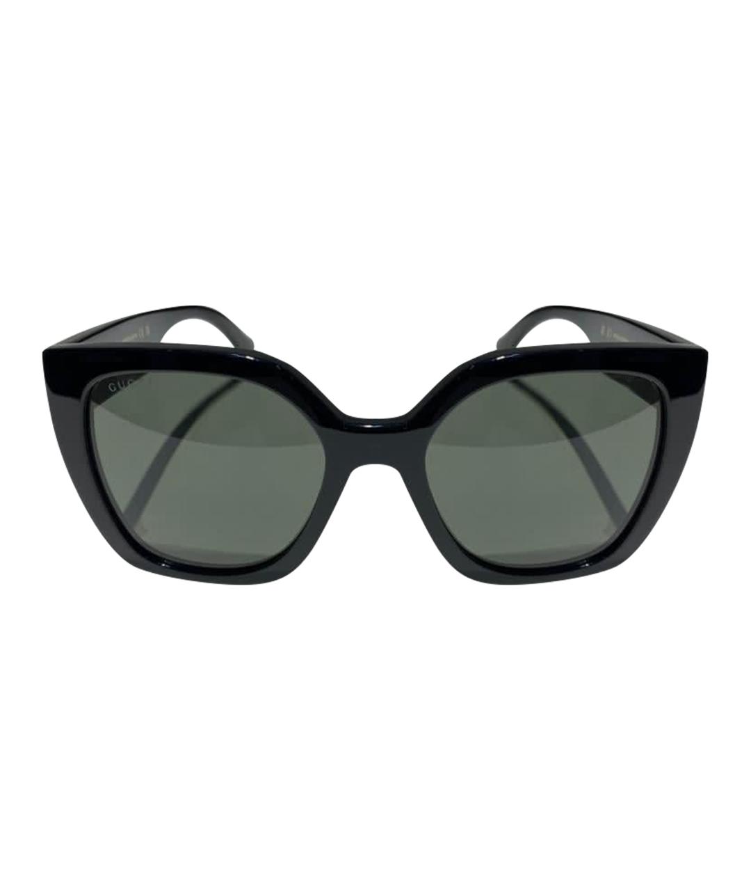 GUCCI Черные солнцезащитные очки, фото 1