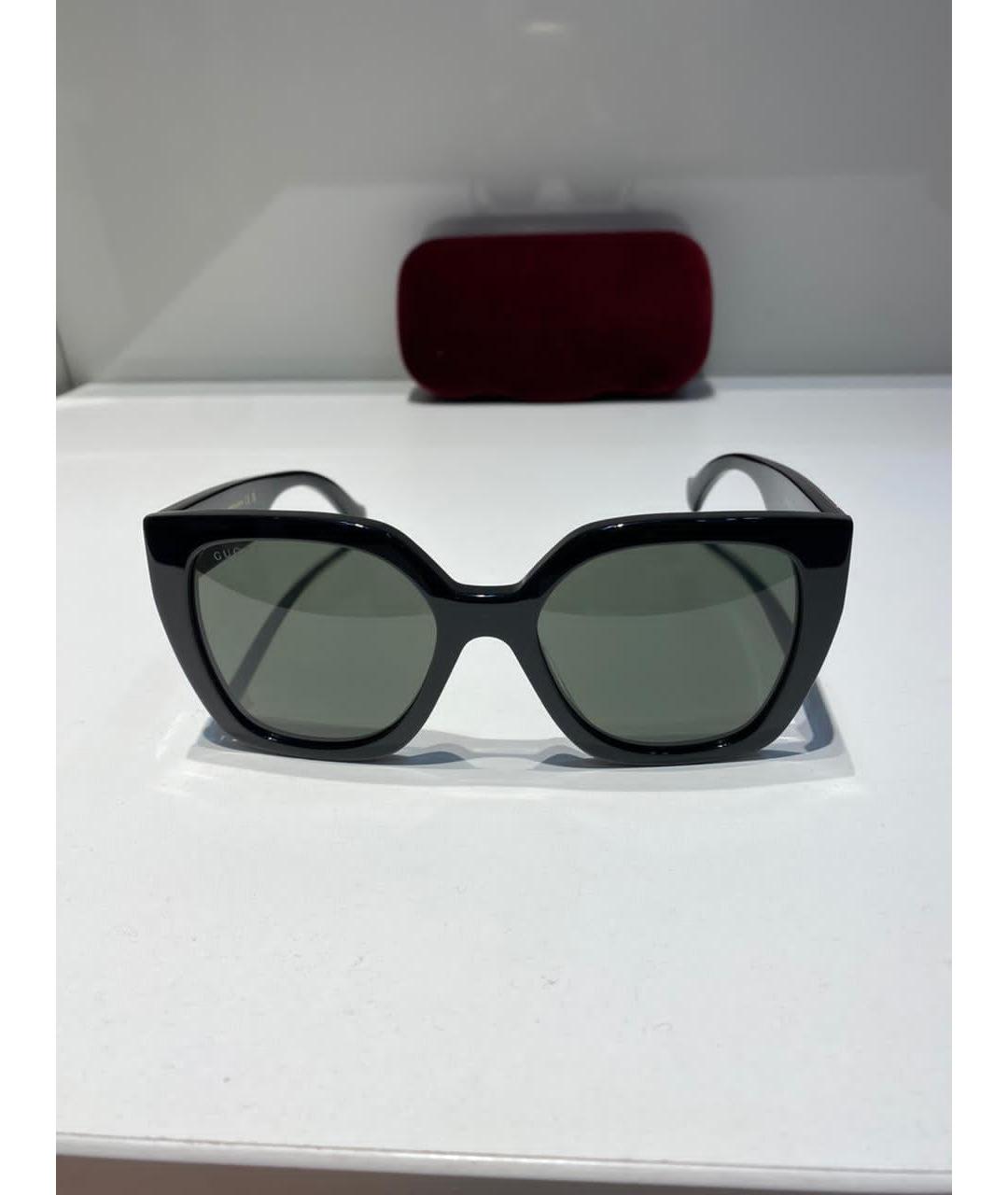 GUCCI Черные солнцезащитные очки, фото 4