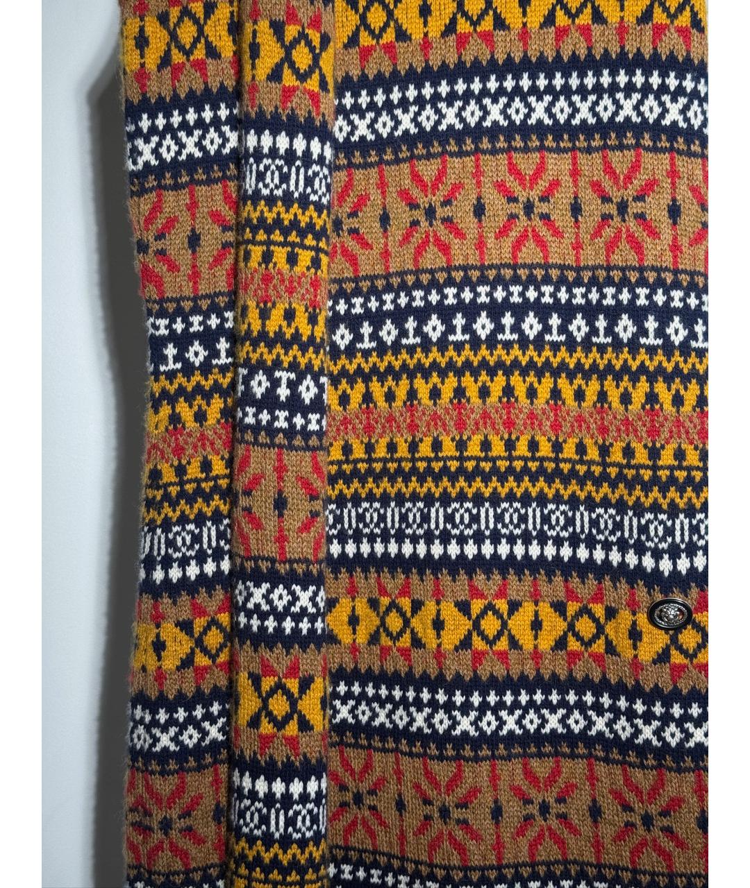 CHANEL Мульти кашемировое повседневное платье, фото 5