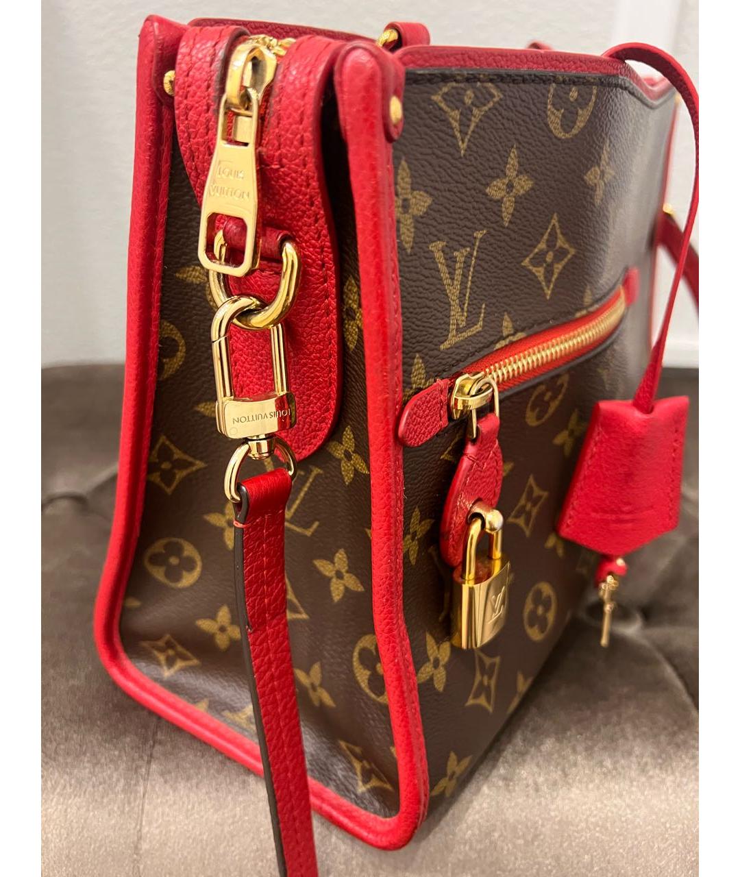 LOUIS VUITTON Коричневая сумка тоут, фото 2