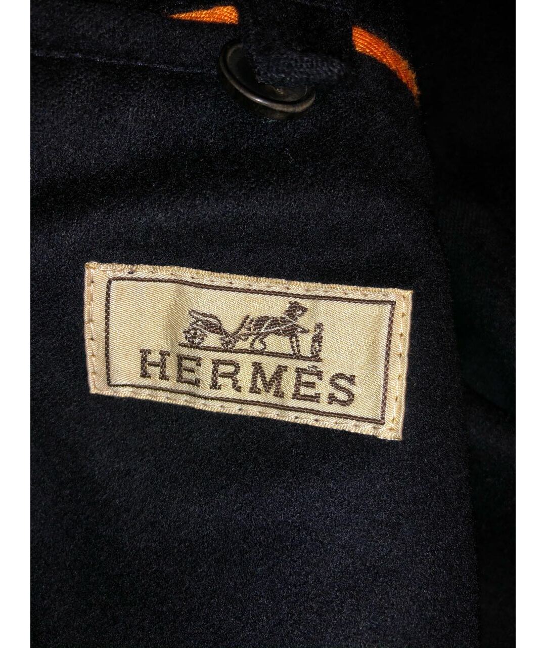 HERMES Черная куртка, фото 2