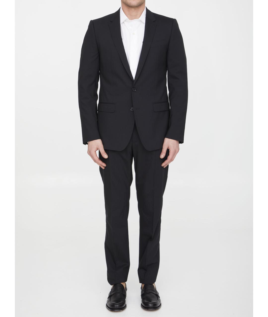 DOLCE&GABBANA Черный классический костюм, фото 2