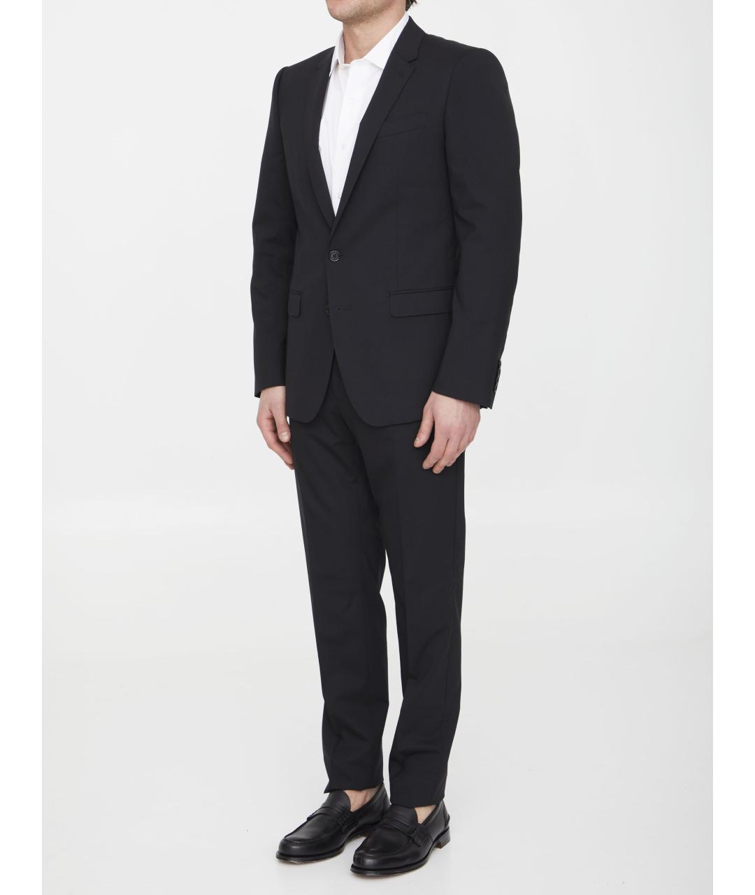 DOLCE&GABBANA Черный классический костюм, фото 3