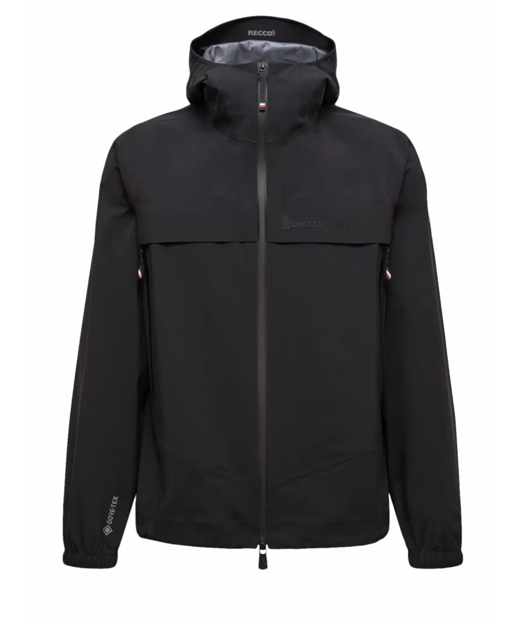 MONCLER GRENOBLE Черная полиамидовая куртка, фото 1
