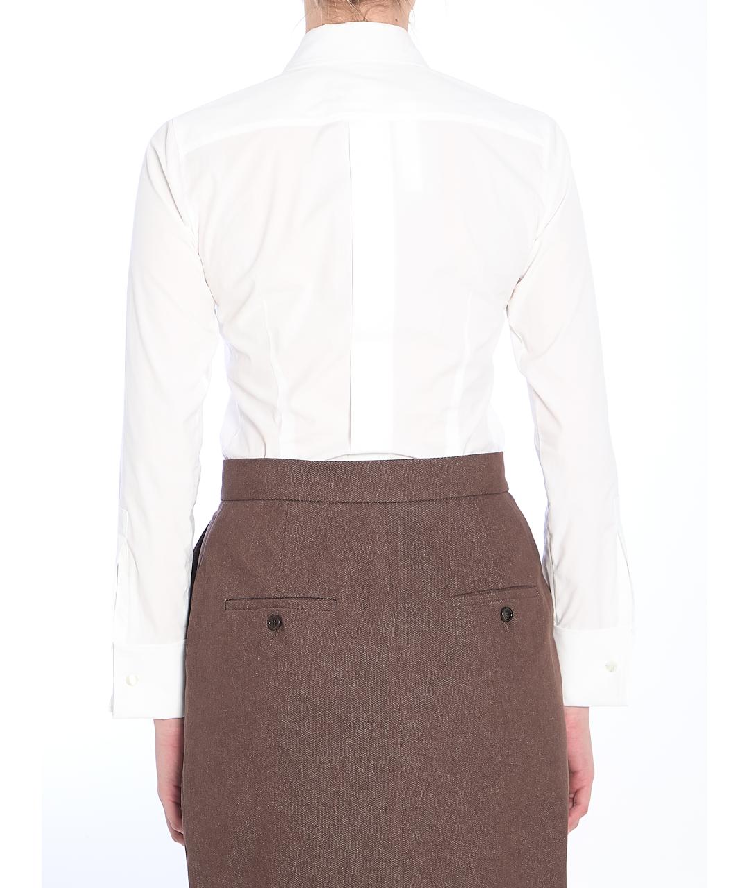 MAX MARA Белое хлопковое боди, фото 5